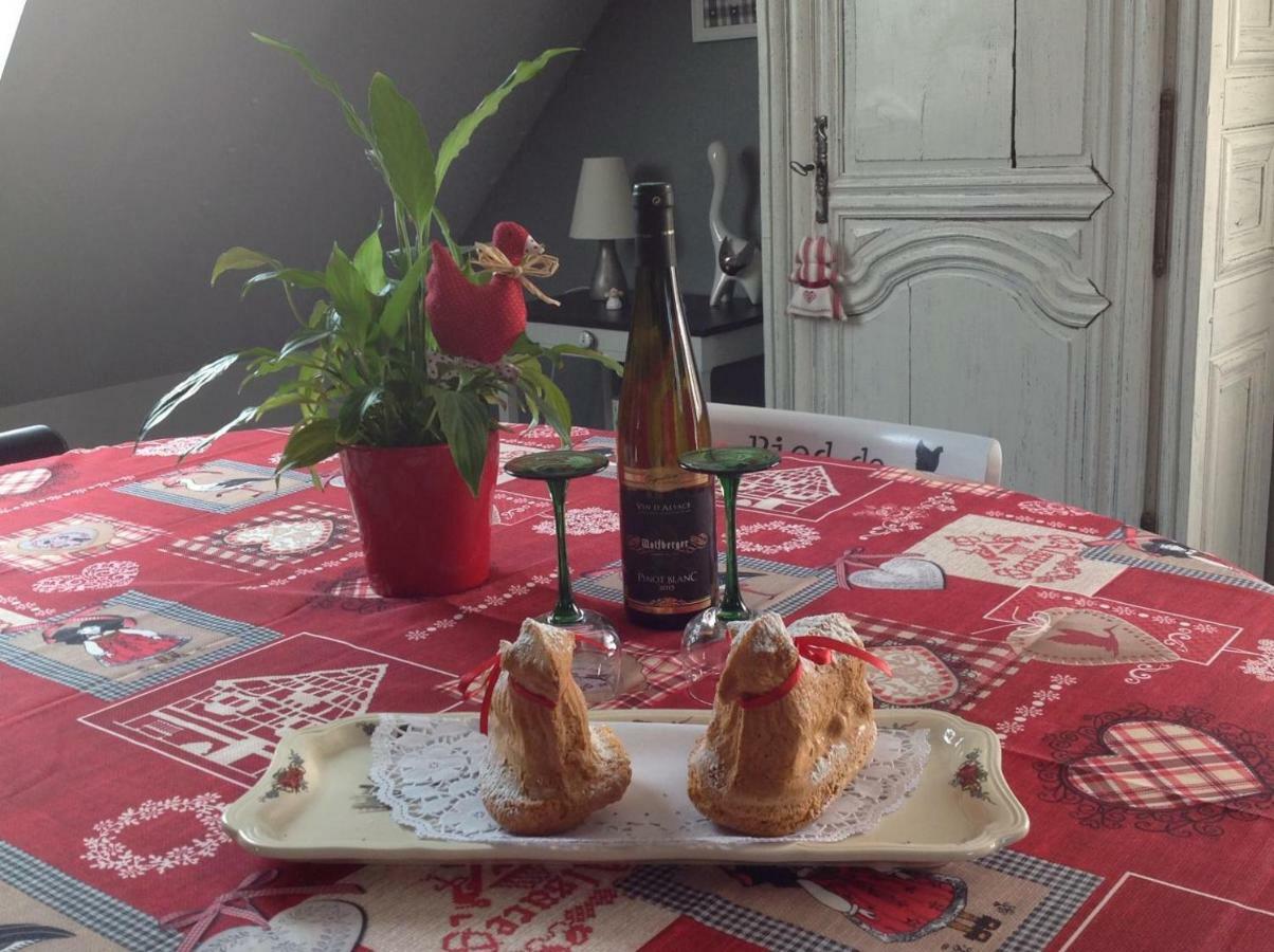 Apartament Fleur De Vigne Eguisheim Zewnętrze zdjęcie